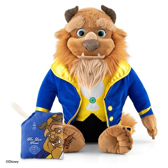 New Retired Disney The Beast Scentsy Buddy |Beauty and the Beast| NIB- $45 - Picture 3 of 11